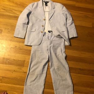 Ralph Lauren Seersucker Suit